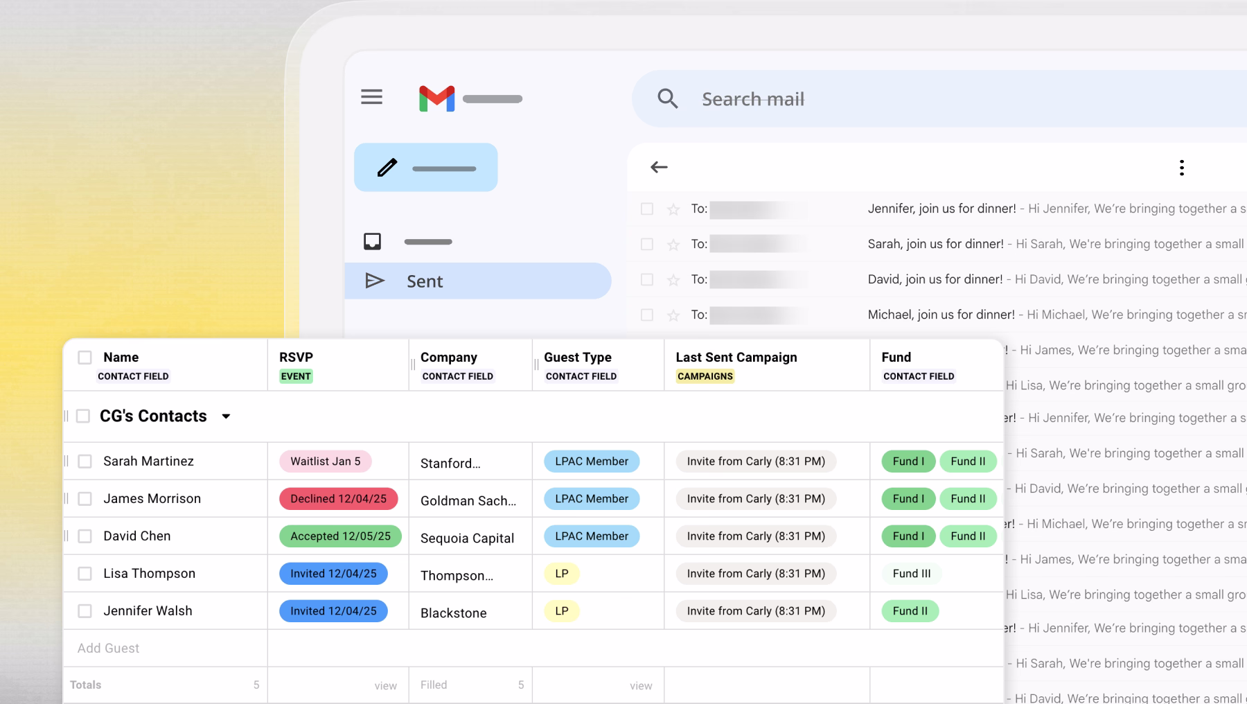 Screenshot from Gatsby